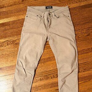 DU/ER no sweat tapered pant - Desert Khaki